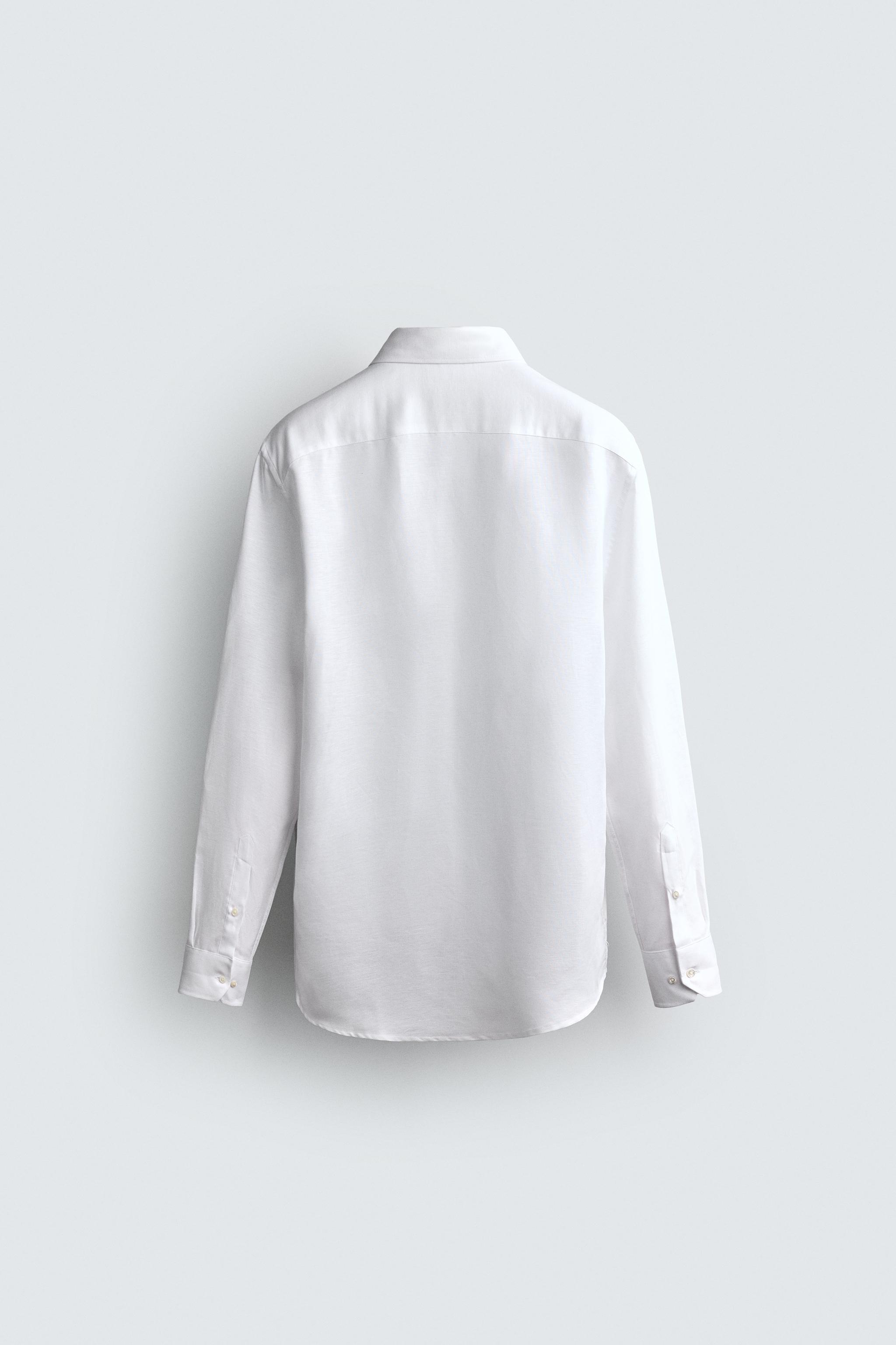 CHEMISE REGULAR FIT LIN - LYOCELL